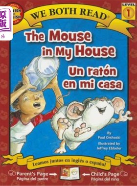 海外直订The Mouse in My House/Un Raton En Mi Casa 我家里的老鼠