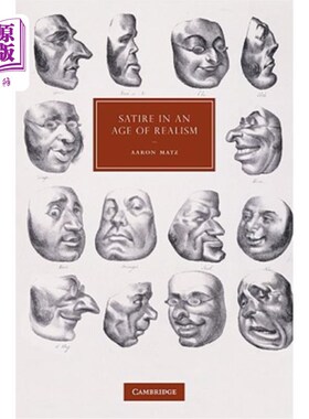 海外直订Satire in an Age of Realism 现实主义时代的讽刺