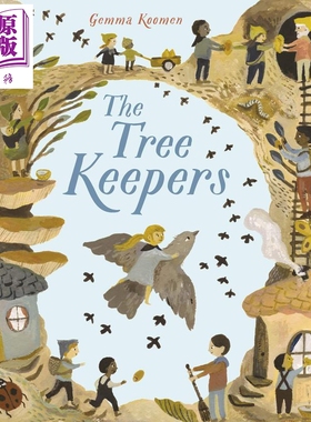现货 Gemma Koomen：树林保护者 The Tree Keepers 精品绘本 情商启蒙培养 友谊与分享 英文原版 平装 3-6岁【中商原版】