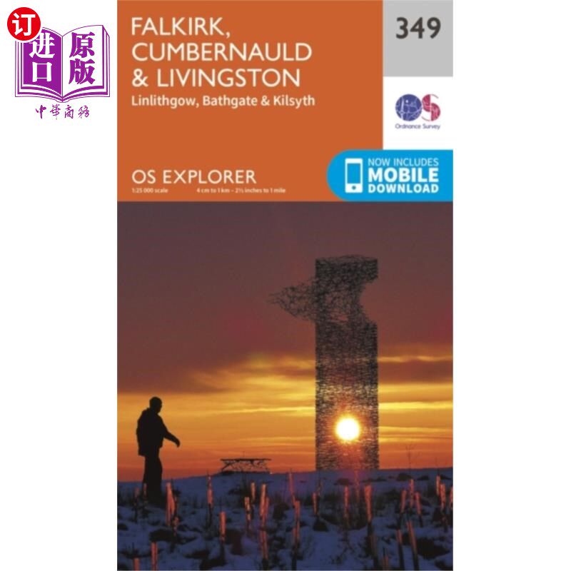 海外直订Falkirk, Cumbernauld and Livingstone 福尔柯克，坎伯诺德和利文斯通