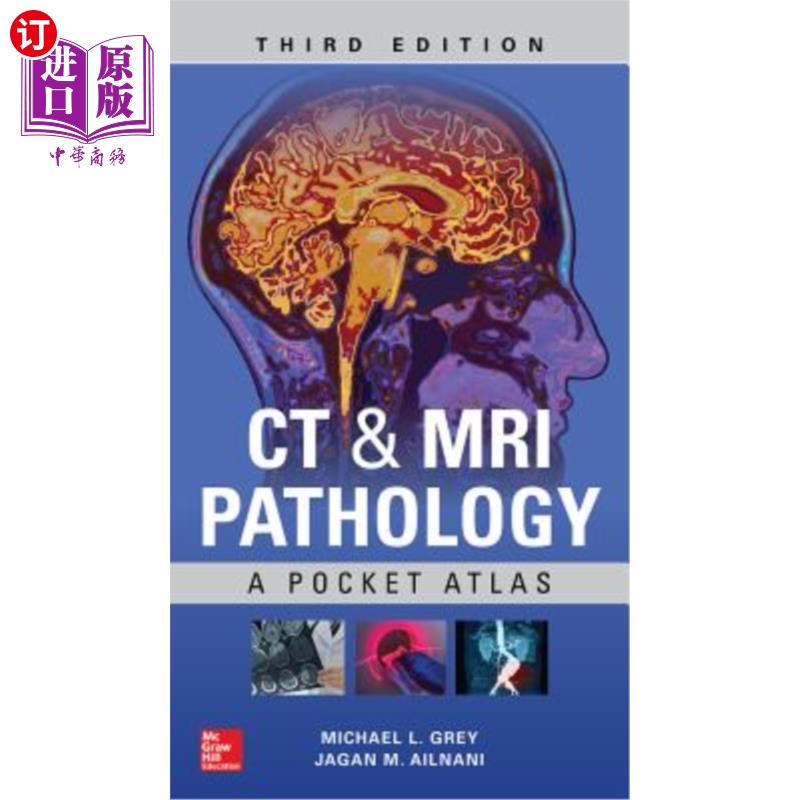 海外直订医药图书CT & MRI Pathology: A Pocket Atlas, Third Edition CT和MRI病理学:口袋地图集,第三版