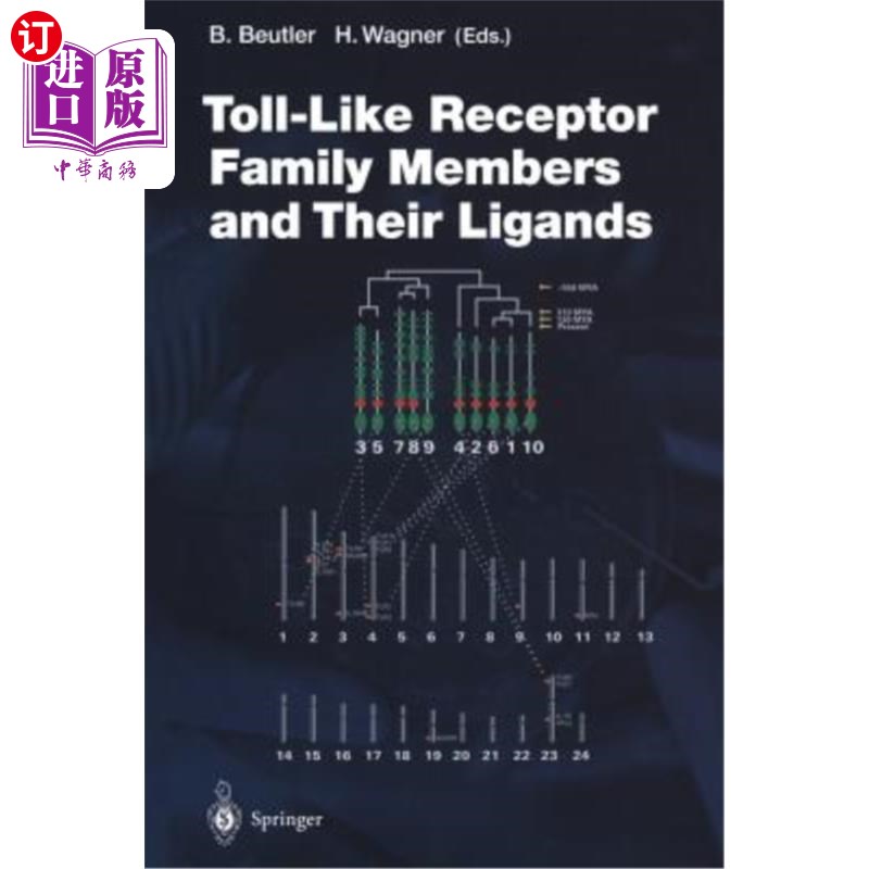 海外直订医药图书Toll-Like Receptor Family Members and Their Ligands Toll样受体家族成员及其配体