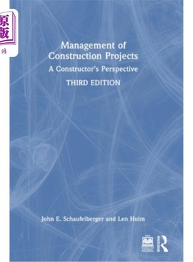 海外直订Management of Construction Projects: A Constructor's Perspective Management of Construction