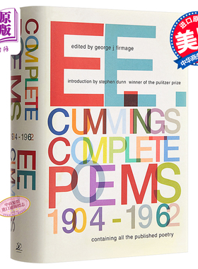 【中商原版】卡明斯诗歌全集1904-1962 英文原版 E. E. Cummings Complete Poems 1904-1962 英文文学 英文诗歌