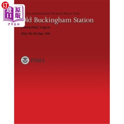 海外直订Old Buckingham Station Chesterfield, Virginia 弗吉尼亚州切斯特菲尔德老白金汉站