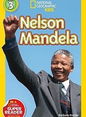 现货 【中商原版】英文原版 National Geographic:Nelson Mandela 国家地理 曼德拉