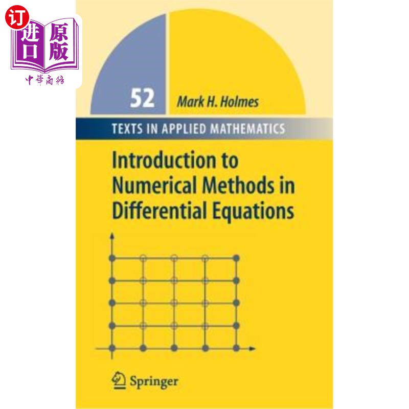 海外直订Introduction to Numerical Methods in Differential Equations 微分方程数值方法导论