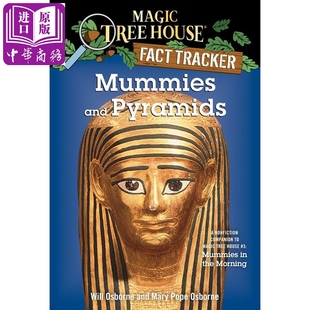House 木乃伊与金字塔 Tree 小初文学 神奇树屋小百科3 英文原版 Fact Magic and Mummies Tracker 中商原版 Pyramids