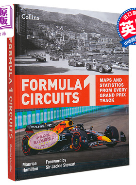 一级方程式赛车赛道 每一个大奖赛赛道的地图和统计数据 Formula 1 Circuits 英文原版 Maurice Hamilton F1赛车书籍