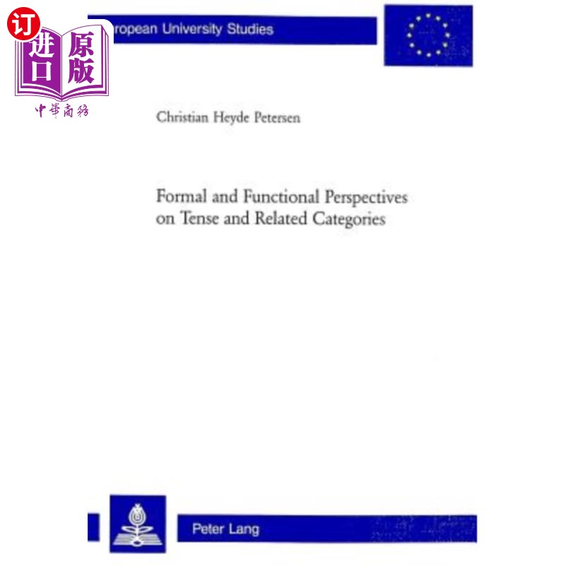 海外直订Formal and Functional Perspectives on Tense and Related Categories 时态和相关范畴的形式和功能观点