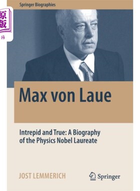 海外直订古英语 Max von Laue 马克斯·冯·劳厄
