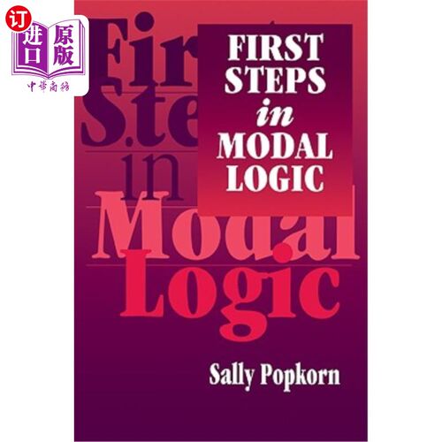 海外直订First Steps in Modal Logic 模态逻辑