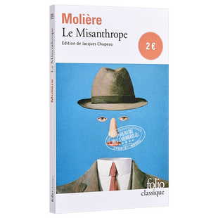 预售 莫里哀 恨世者 愤世嫉俗 法文原版 Le misanthrope Moliere【中商原版】