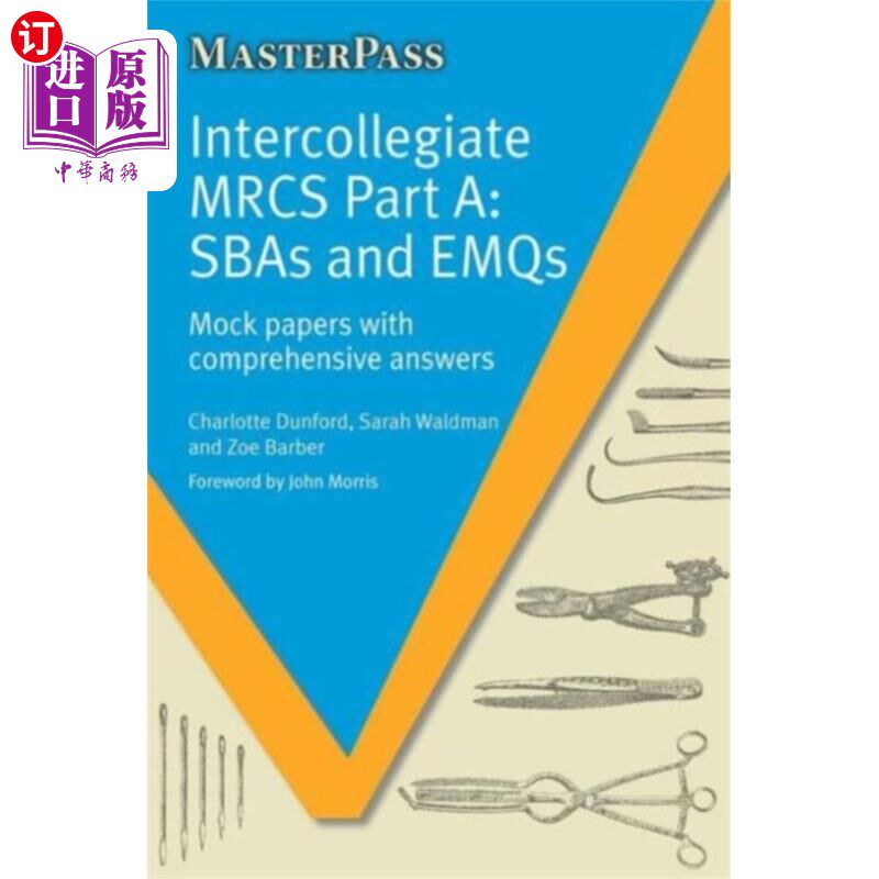 海外直订医药图书Intercollegiate MRCS Part A 校际MRCS A部分