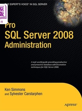 海外直订Pro SQL Server 2008 Administration ProSQLServer2008管理