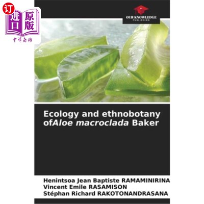 海外直订Ecology and ethnobotany ofAloe macroclada Baker 大枝芦荟的生态学与民族植物学