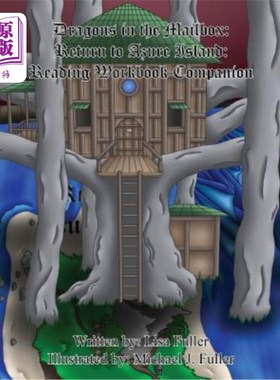 海外直订Dragons in the Mailbox: Return to Azure Island: Reading Workbook Companion 邮箱中的龙：返回Azure Is