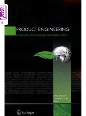海外直订Product Engineering: Eco-Design, Technologies and Green Energy 产品工程:生态设计、技术与绿色能源