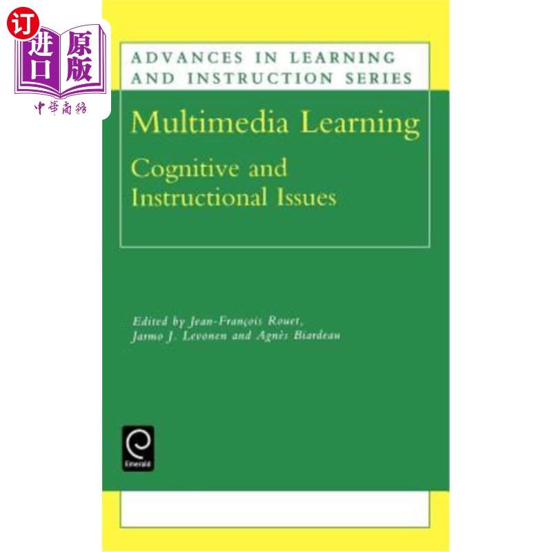 海外直订Multimedia Learning: Cognitive and Instructional Issues 多媒体学习:认知与教学问题