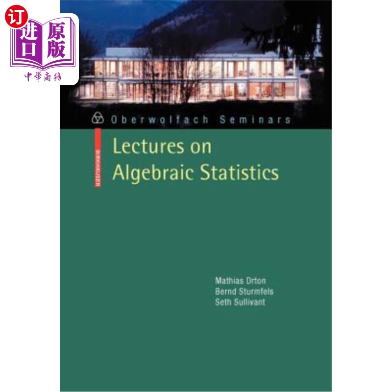 海外直订Lectures on Algebraic Statistics 代数统计学讲座