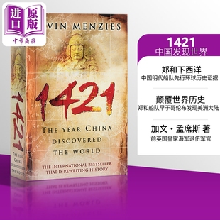 1421 大明朝历史 1421英文原版 the 1421中国发现世界 英文原版 World Year The 1421书 预售 China 1421明朝发现世界 Discovered