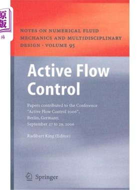 海外直订Active Flow Control: Papers Contributed to the Conference 