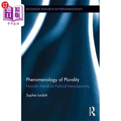 海外直订Phenomenology of Plurality 多元现象学