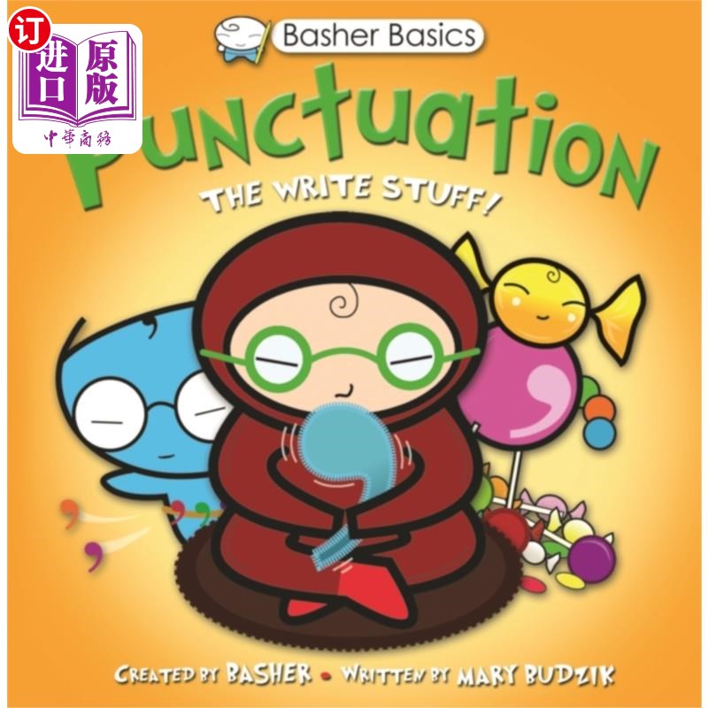 海外直订Basher Basics: Punctuation 基础知识:标点符号