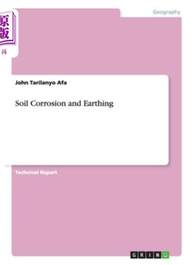 海外直订Soil Corrosion and Earthing 土壤腐蚀与接地