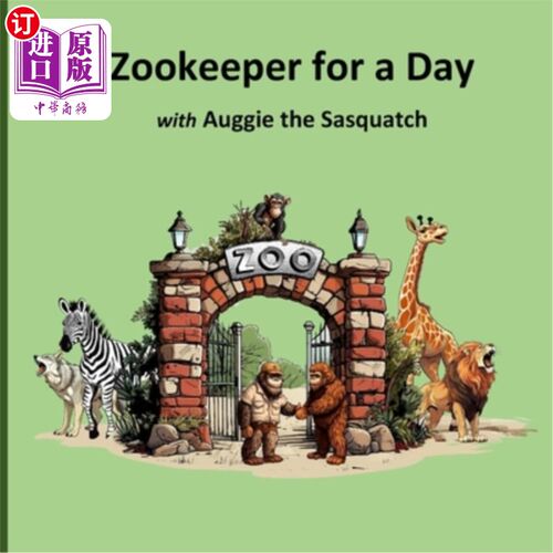 海外直订Zookeeper for a Day 动物园管理员一天