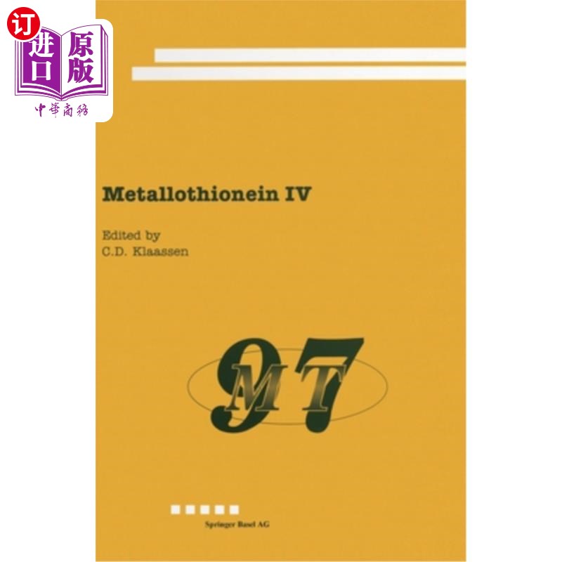 海外直订Metallothionein 金属硫蛋白