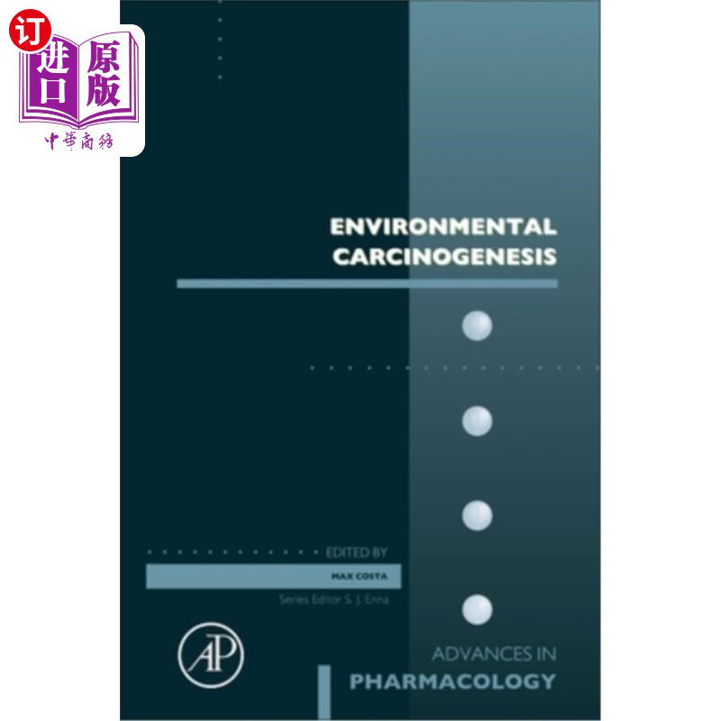 海外直订医药图书Environmental Carcinogenesis: Volume 96 环境致癌:第96卷