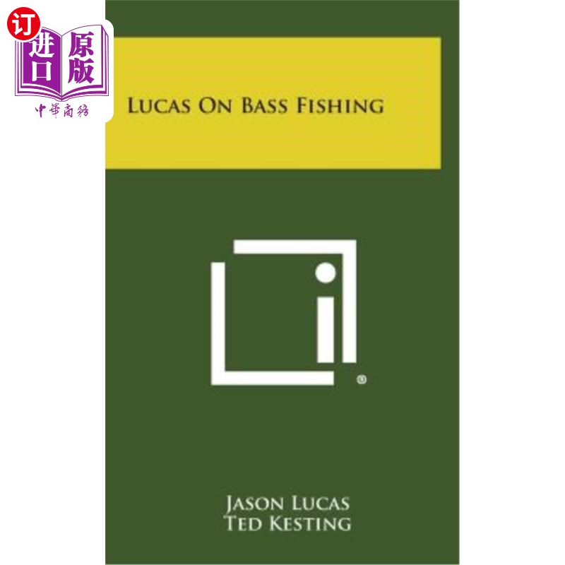 海外直订Lucas on Bass Fishing 卢卡斯的低音钓鱼