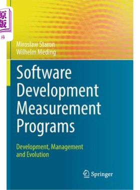 海外直订Software Development Measurement Programs: Development, Management and Evolution 软件开发度量程序：开发、管