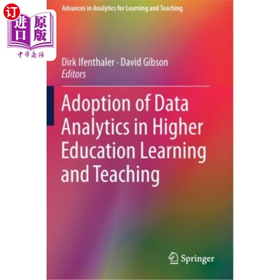 海外直订Adoption of Data Analytics in Higher Education Learning and Teaching 数据分析在高等教育教学中的应用