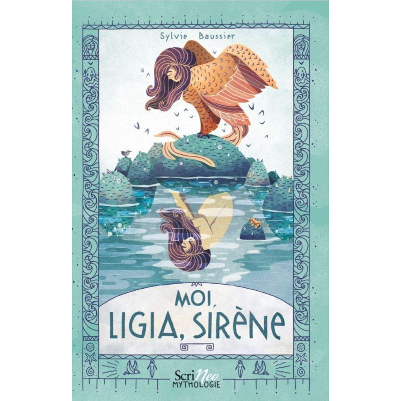 现货 怪物在说话系列 我是人面鸟身海妖 希腊神话 Moi Ligia sirene 法文原版 Sylvie Baussier【中商原版】