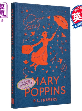 玛丽 波平斯 原著故事 Mary Poppins The Original Story 英文原版 PL Travers 经典文学 90周年精装版【中商原版】