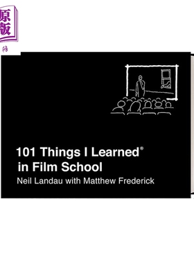101 Things I Learned in Film School 进口艺术 我在电影学院学到的101件事 电影制作【中商原版】