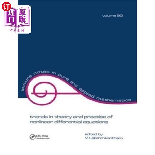 海外直订Trends in Theory and Practice of Nonlinear Diffe... 非线性微分方程理论与实践的发展趋势