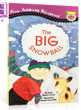 现货 汪培珽第一阶段：10 Big Snowball 汪培珽书单 儿童分级阅读 4~6岁 英文原版 分级阅读 故事书 汪培珽【中商原版】