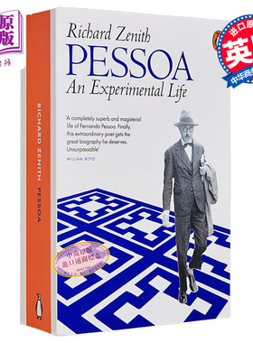 佩索阿 实验生活 入围2022 年普利策传记奖 Pessoa An Experimental Life 英文原版 Richard Zenith【中商原版】