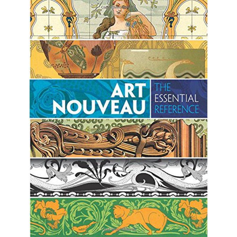 预售 Art Nouveau:The Essential Reference 进口艺术 新艺术运动【中商原版】 - 白底图