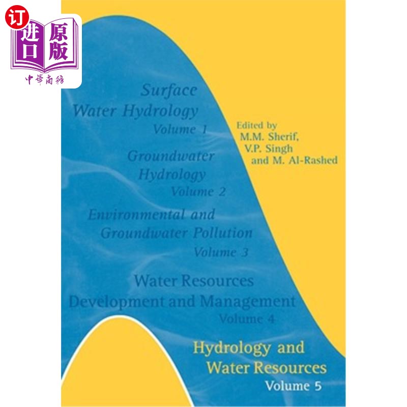 海外直订Hydrology and Water Resources: Volume 5- Additional Volume International Confere 水文和水资源:第5卷-增加卷