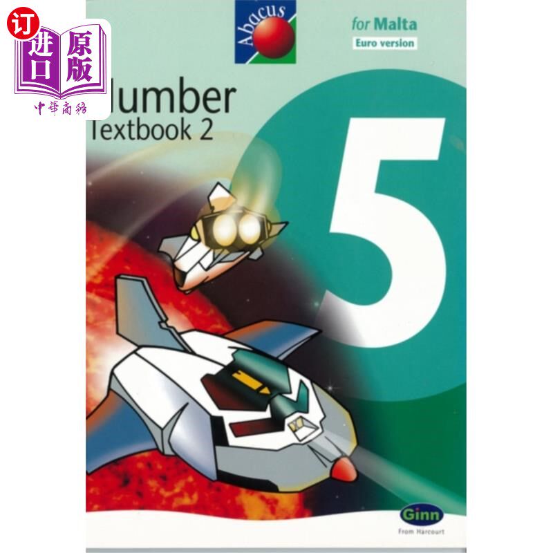 海外直订Abacus 5: Textbook 2 Malta Euro Edition 算盘5:教科书2马耳他欧洲版