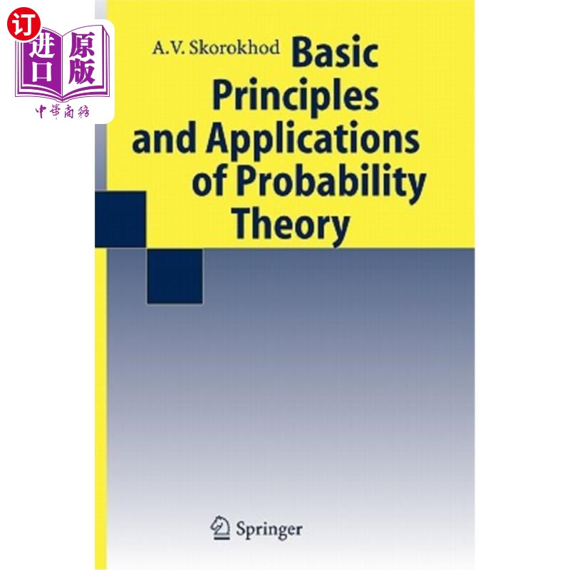 海外直订Basic Principles and Applications of Probability Theory 概率论的基本原理及其应用