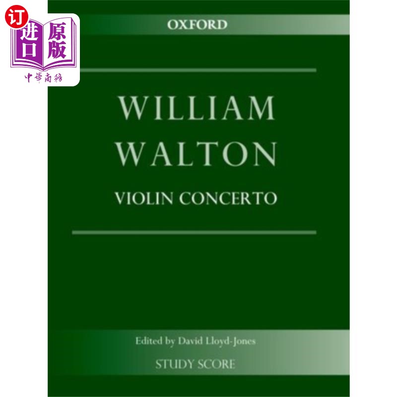 海外直订Violin Concerto 小提琴协奏曲