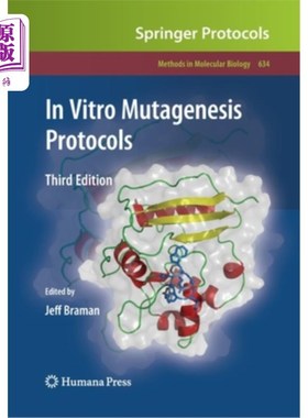 海外直订In Vitro Mutagenesis Protocols 体外诱变协议