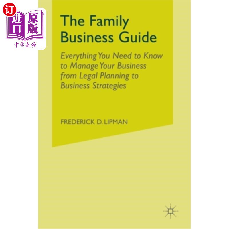 海外直订the family business guide: everything you need to know