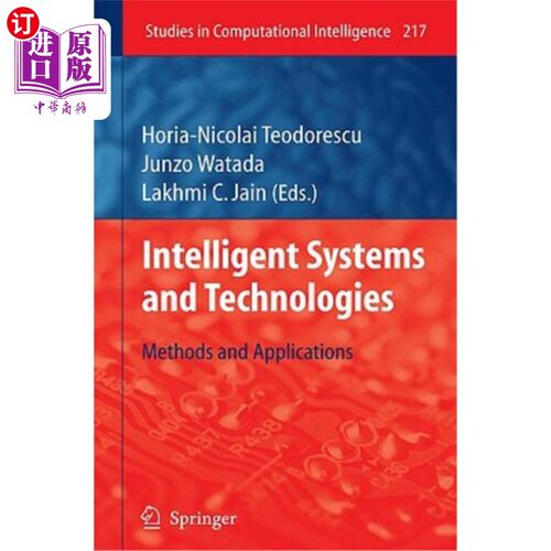 海外直订Intelligent Systems and Technologies: Methods and Applications 智能系统与技术：方法与应用