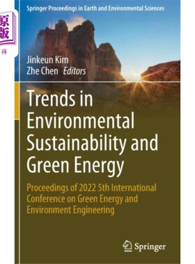 海外直订Trends in Environmental Sustainability and Green... 环境可持续性和绿色能源趋势